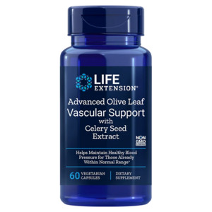 Life Extension Advanced Olive Leaf Vascular Support with Celery Seed Extract 60 ks, vegetariánská kapsle