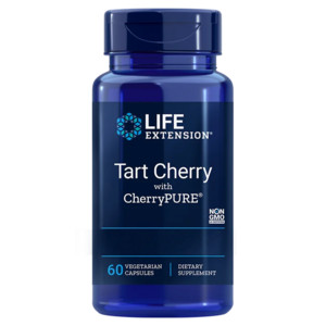 Life Extension Tart Cherry with CherryPURE® 60 ks, vegetariánská kapsle, 480 mg