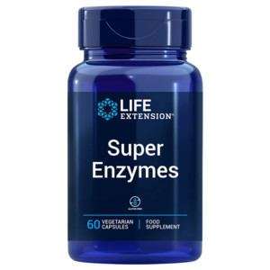Life Extension Super Enzymes, EU 60 ks, vegetariánská kapsle