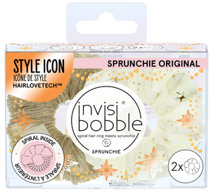 Invisibobble Sprunchie Time to Shine Bring on the Night - Gumička do vlasů 2 ks