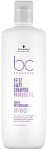 Obrázok Schwarzkopf Professional BC Bonacure Frizz Away Shampoo 1000 ml šampón na nepoddajné a kučeravé vlasy pre ženy