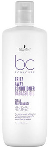 Obrázok Schwarzkopf Professional BC Bonacure Frizz Away Conditioner 1000 ml uhladzujúci kondicionér na nepoddajné a kučeravé vlasy pre ženy