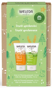 Weleda 2v1 sprchový krém a šampon Veselá limetka 150 ml