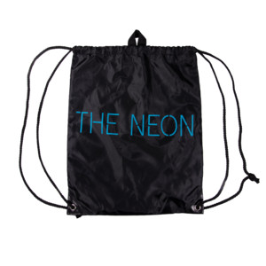 Salming Gym Bag Neon černá / neonově modrá