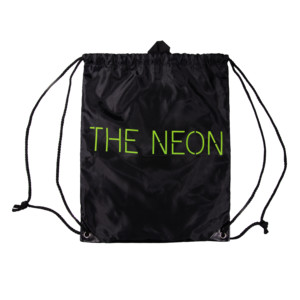 Salming Gym Bag Neon černá / neonově zelená
