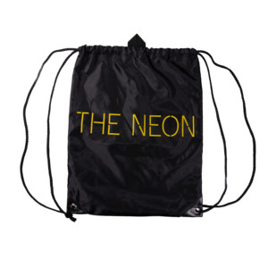 Salming Gym Bag Neon černá / neonově žlutá