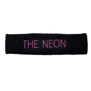 Salming Headband Neon neonově růžová