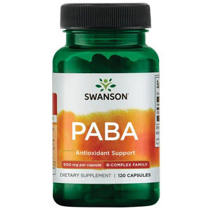 Swanson PABA 120 ks, kapsle, 500 mg