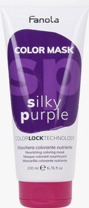 Fanola Color Mask Colored Hair Mask 200ml, Silky Purple