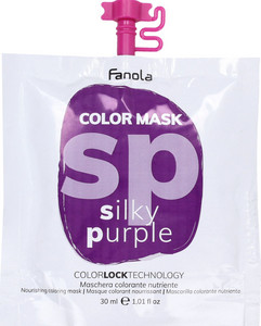 Fanola Color Mask Colored Hair Mask 30ml, Silky Purple