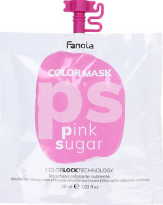 Fanola Color Mask Colored Hair Mask 30ml, Pink Sugar