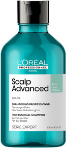 Obrázok L'Oréal Professionnel Scalp Advanced Anti-Oiliness Professional Shampoo 300 ml hĺbkovo čistiaci šampón pre ženy