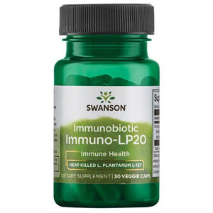 Swanson Immunobiotic Immuno-LP20 30 ks, vegetariánská kapsle, 50 mg