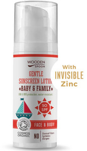 Wooden Spoon Sunscreen Lotion "Baby & FAmily" SPF 50 50ml