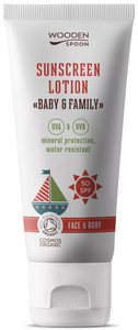 Wooden Spoon Sunscreen Lotion "Baby & FAmily" SPF 50 100ml