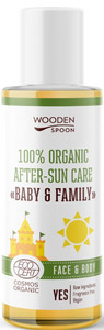Wooden Spoon Organic After-Sun Oil "Baby & Family" 100ml