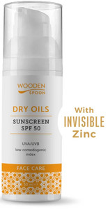Wooden Spoon Face Sunscreen Lotion "Dry Oils" SPF 50 50ml