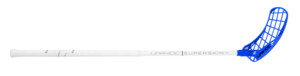 Unihoc EPIC SUPERSKIN REG FL 26 OVAL white/blue bílá / modrá, Pravá (pravá ruka dole), 104cm (=114cm)