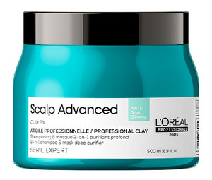 L'Oréal Professionnel Série Expert Scalp Advanced Anti-Oiliness 2 in 1 clay 500ml