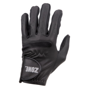 Zone floorball Gloves UPGRADE black/silver Junior, černá / stříbrná
