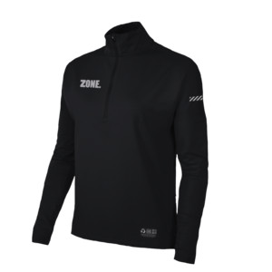 Zone floorball T-shirt GYMTIME longsleeve 140 cm, černá / stříbrná