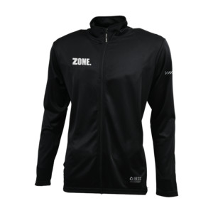 Zone floorball Tracksuit jacket FANTASTIC black 140 cm, černá