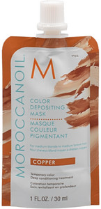 MoroccanOil Color Care Depositing Mask 30ml, Copper
