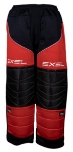 Exel G STAR GOALIE PANTS BLACK/RED XS, černá / červená
