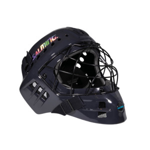 Salming Phoenix Elite Helmet Black Shiny černá, Senior - 52 cm a více, černá