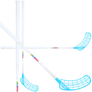 Zone floorball DREAM AIRLIGHT 26 PRO WHITE/BLUE bílá / modrá, Levá (levá ruka dole), 100cm (=110cm)