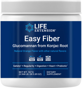 Life Extension Easy Fiber 167 g, prášek, 1000 mg