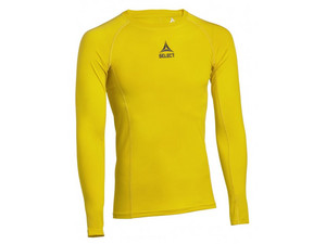 Select Shirts L/S Baselayer XL, žlutá