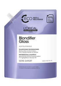 L'Oréal Professionnel Série Expert Blondifier Gloss Shampoo 1500ml, náhradní náplň