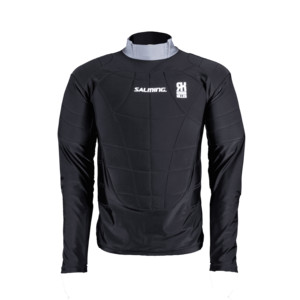 Salming Goalie Protective Vest E-Series Black/Grey XXL, černá