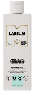 Label.m Honey & Oat Moisturising Conditioner Hydratační kondicionér pro poškozené vlasy 1000 ml
