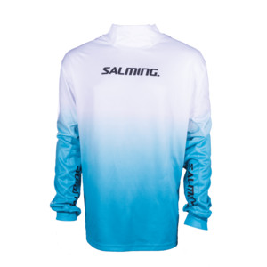 Salming Goalie Jersey blue/white SR /JR L, modrá / bílá