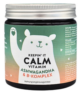 Bears With Benefits Keepin’ It Calm Vitamin gumoví medvídci pro odolnost vůči stresu 60 ks