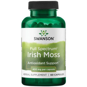 Swanson Full Spectrum Irish Moss 60 ks, kapsle, 400 mg
