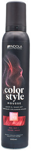 Indola Color Style Mousse 200ml, Red