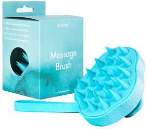 Bellody Scalp Massage Brush 1 ks, Seychelles Blue