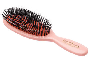 Mason Pearson Pocket Bristle & Nylon Hairbrush BN4 1 ks, Růžová
