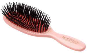 Mason Pearson Pocket Sensitive Bristle Hairbrush SB4 1 ks, Růžová