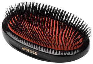 Mason Pearson Military Large Extra Bristle Hairbrush B1M 1 ks, Černá