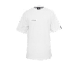 Unihoc T-shirt LOUNGE oversize white L, bílá