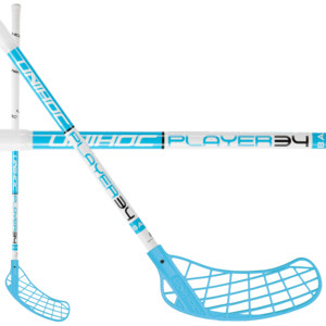 Unihoc Basic PLAYER 34 white/blue bílá / modrá, Levá (levá ruka dole), 80cm (=90cm)