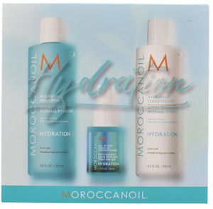 Moroccanoil Hydration Meditarranean Escape šampon 70 ml + kondicionér 70 ml + maska 75 ml + olej 25 ml dárková sada