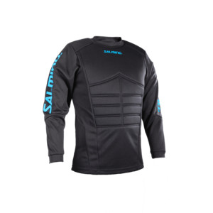 Salming SALMING Atlas Goalie Jersey JR Black/Blue 152 cm, černá / modrá