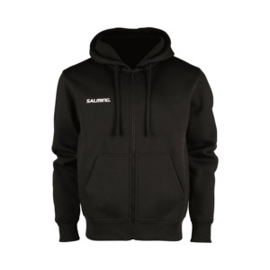 Salming Core Zip Hood Black M, černá