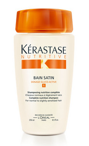 Obrázok KERASTASE Nutritive Bain Satin 1 Irisome Normal to Dry Hair Šampón na normálne vlasy 250ml