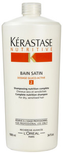 Obrázok KERASTASE Nutritive Bain Satin 2 Irisome Dry Sensitised Hair Šampón na suché vlasy 1000ml